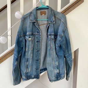 American Eagle Oversized Jean Jacket | M
